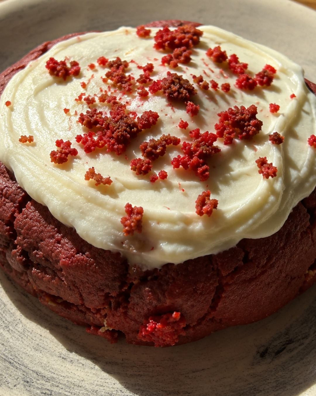 Red velvet cookie